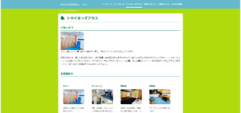 トライきっずプラス公式HP画面キャプチャ